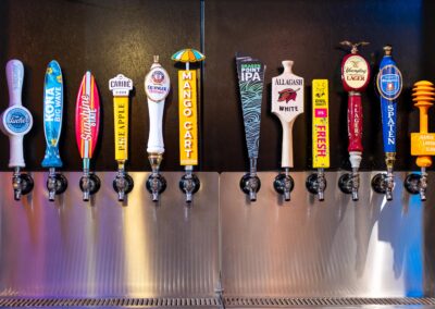 Beers on Tap at the Preacher Bar